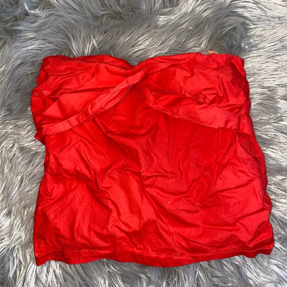 STRAPLESS BLOUSE - Picture 1 of 1